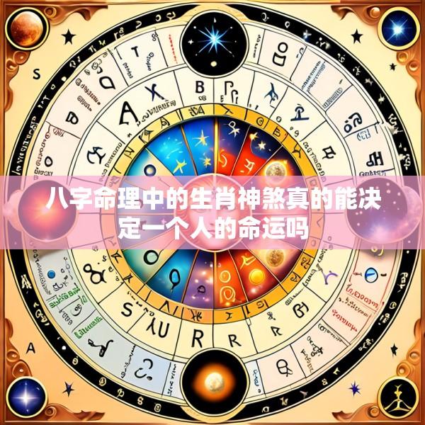 八字命理中的生肖神煞真的能决定一个人的命运吗