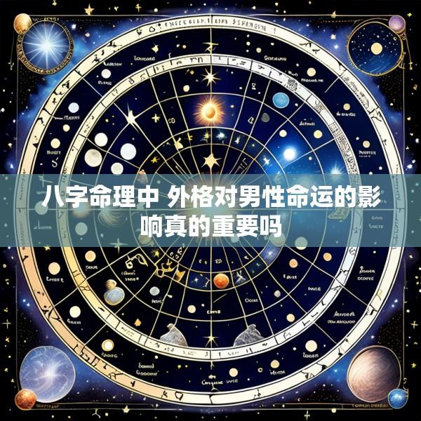 八字命理中 外格对男性命运的影响真的重要吗