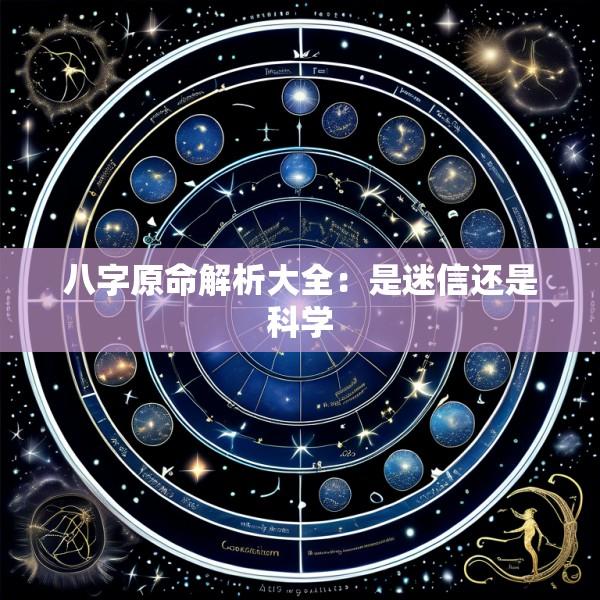 八字原命解析大全：是迷信还是科学