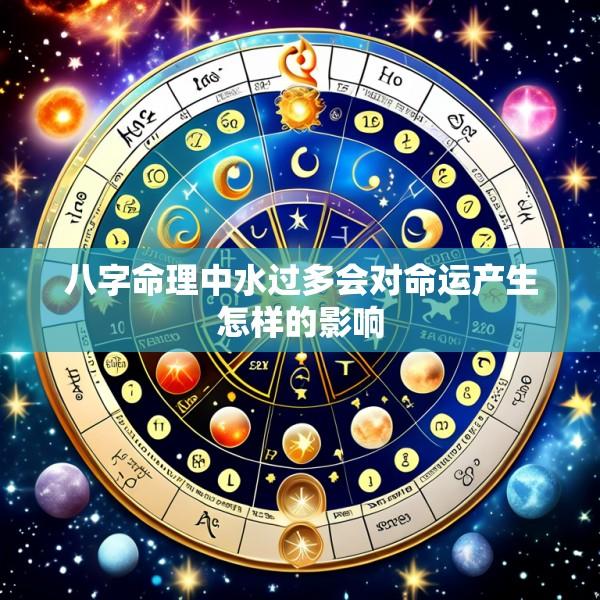 八字命理中水过多会对命运产生怎样的影响