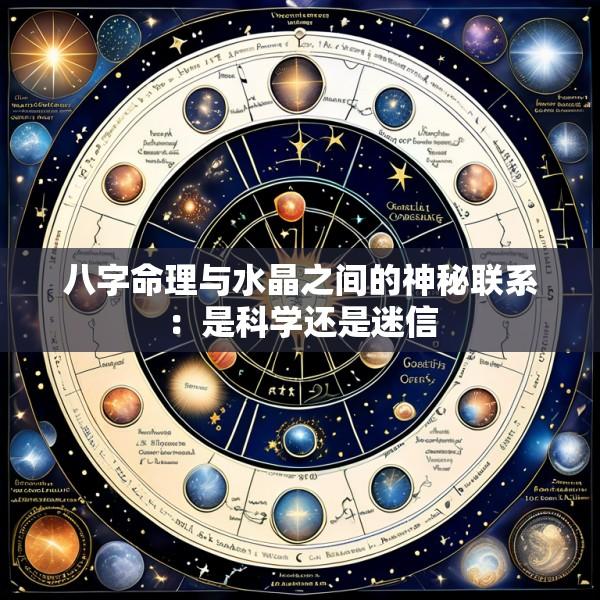 八字命理与水晶之间的神秘联系：是科学还是迷信