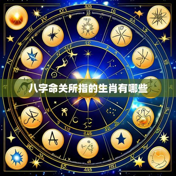 八字命关所指的生肖有哪些