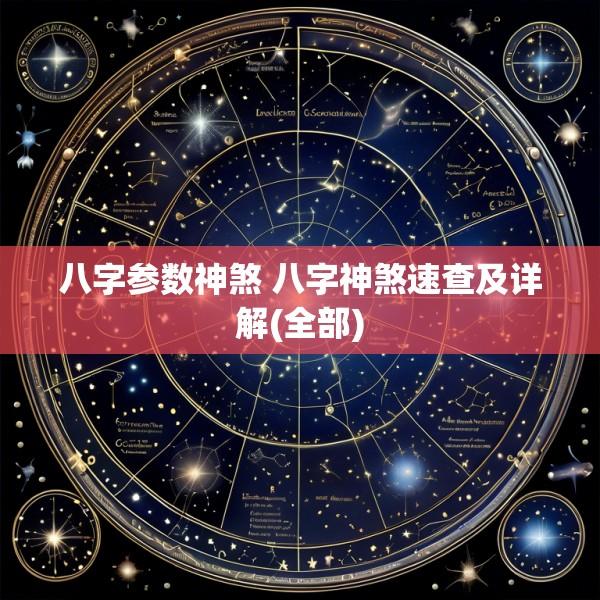 八字参数神煞 八字神煞速查及详解(全部)