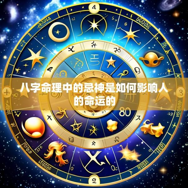 八字命理中的忌神是如何影响人的命运的