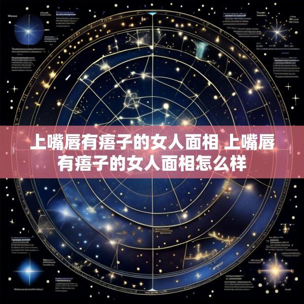 上嘴唇有痦子的女人面相 上嘴唇有痦子的女人面相怎么样