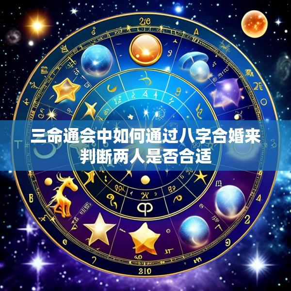 三命通会中如何通过八字合婚来判断两人是否合适