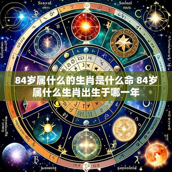 84岁属什么的生肖是什么命 84岁属什么生肖出生于哪一年