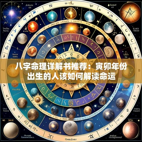 八字命理详解书推荐：寅卯年份出生的人该如何解读命运
