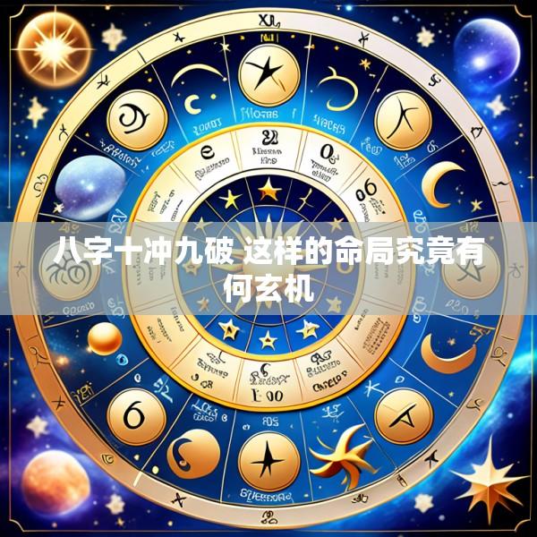 八字十冲九破 这样的命局究竟有何玄机