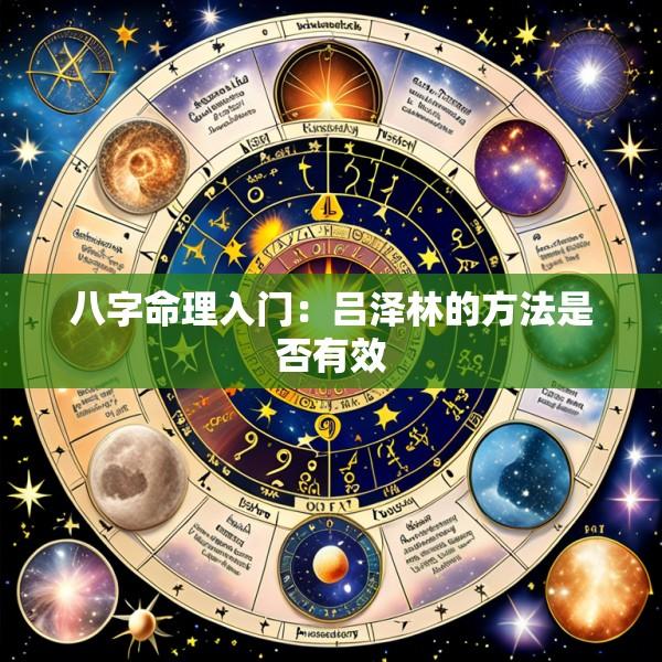 八字命理入门：吕泽林的方法是否有效