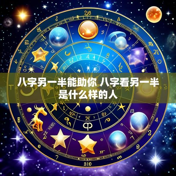 八字另一半能助你 八字看另一半是什么样的人