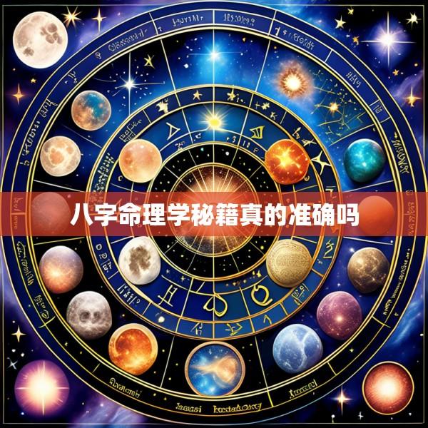 八字命理学秘籍真的准确吗