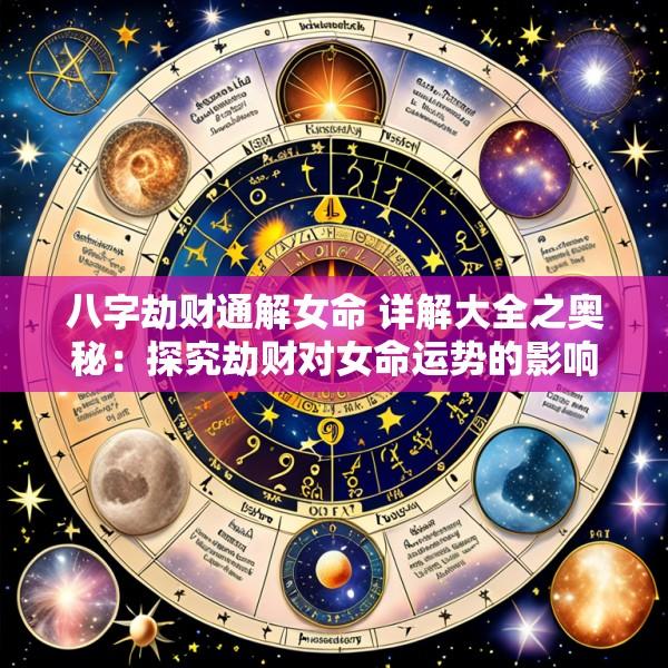 八字劫财通解女命 详解大全之奥秘：探究劫财对女命运势的影响及应对策略
