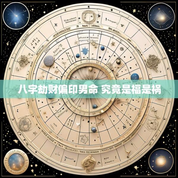 八字劫财偏印男命 究竟是福是祸