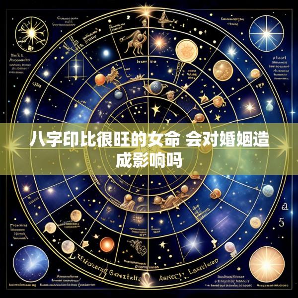 八字印比很旺的女命 会对婚姻造成影响吗