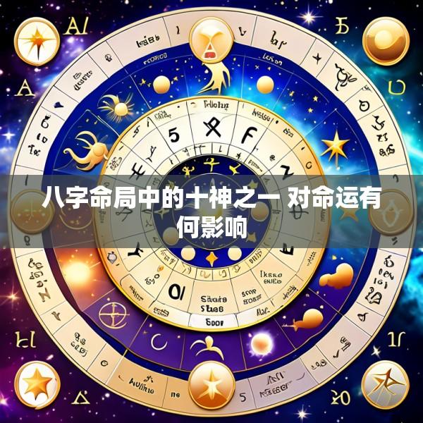 八字命局中的十神之一 对命运有何影响