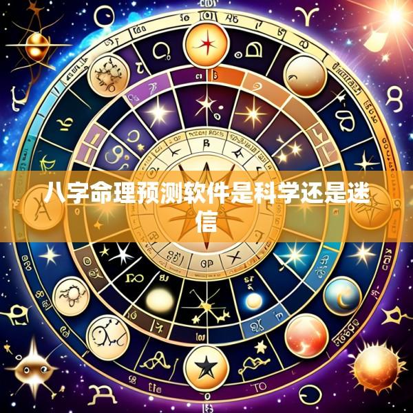 八字命理预测软件是科学还是迷信