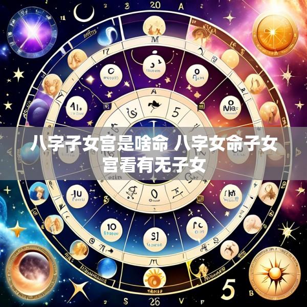 八字子女宫是啥命 八字女命子女宫看有无子女