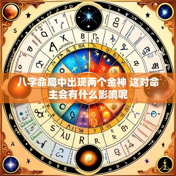 八字命局中出现两个金神 这对命主会有什么影响呢