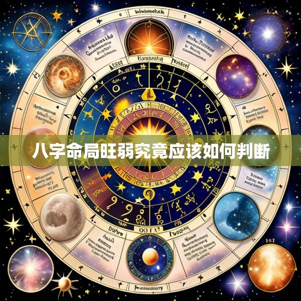 八字命局旺弱究竟应该如何判断