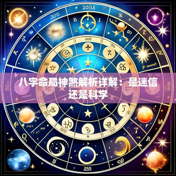 八字命局神煞解析详解：是迷信还是科学