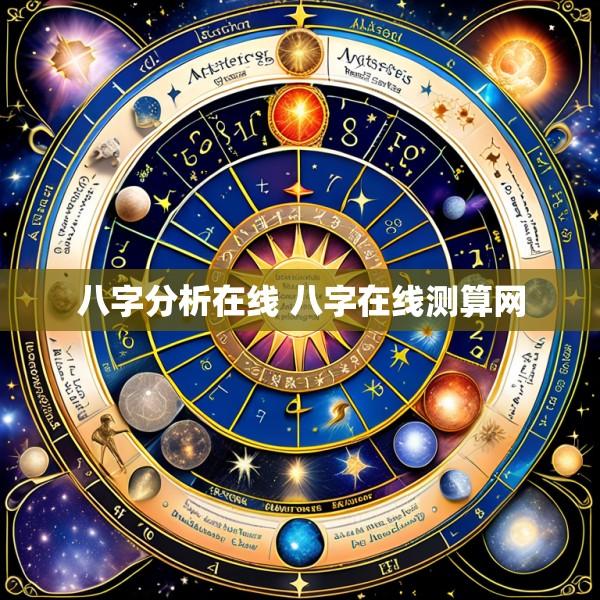 八字分析在线 八字在线测算网