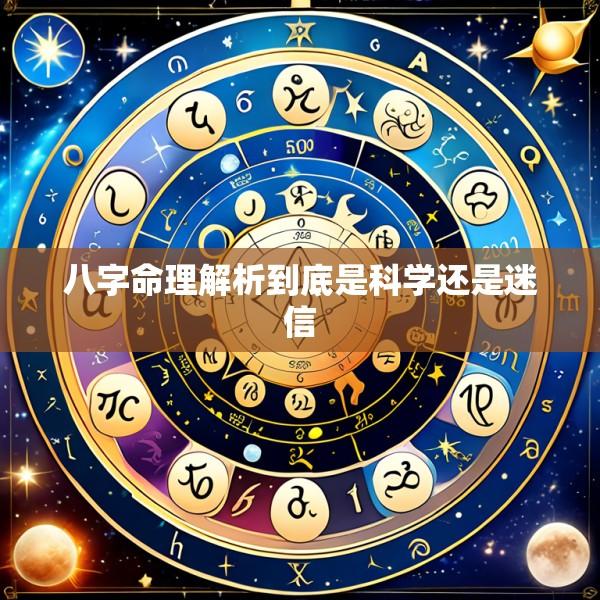 八字命理解析到底是科学还是迷信