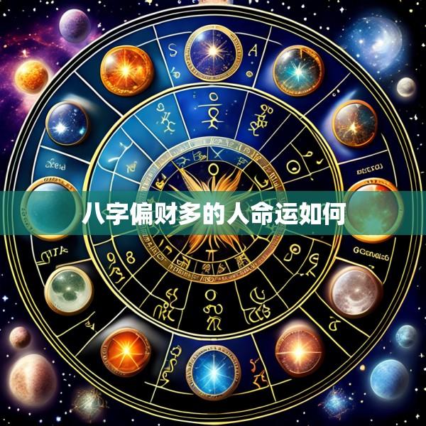八字偏财多的人命运如何