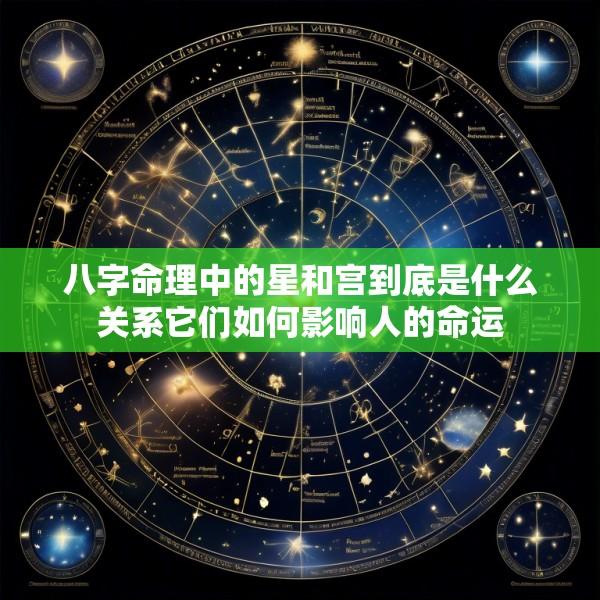 八字命理中的星和宫到底是什么关系它们如何影响人的命运