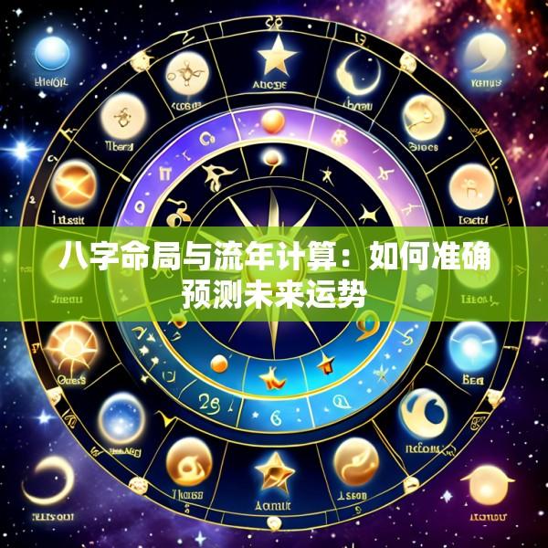 八字命局与流年计算：如何准确预测未来运势