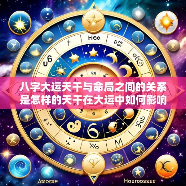 八字大运天干与命局之间的关系是怎样的天干在大运中如何影响命局