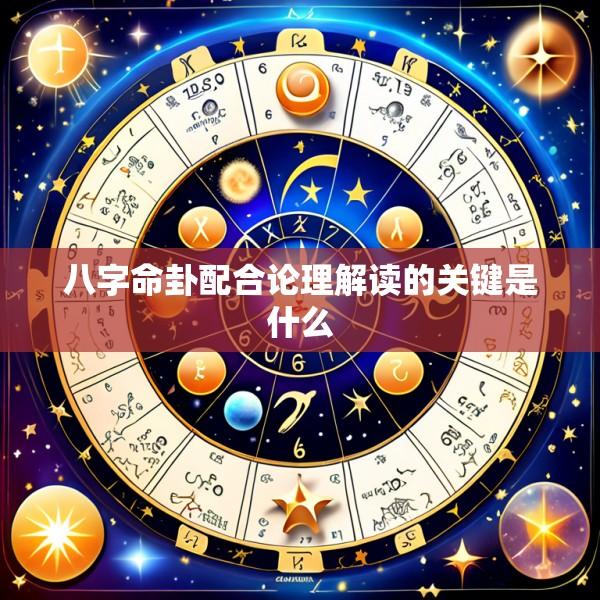 八字命卦配合论理解读的关键是什么