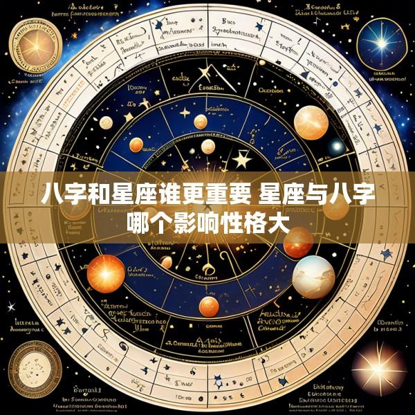 八字和星座谁更重要 星座与八字哪个影响性格大