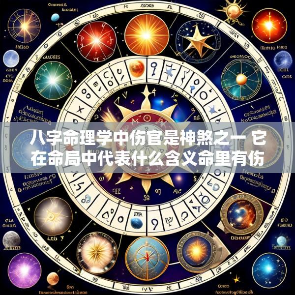八字命理学中伤官是神煞之一 它在命局中代表什么含义命里有伤官一定不好吗