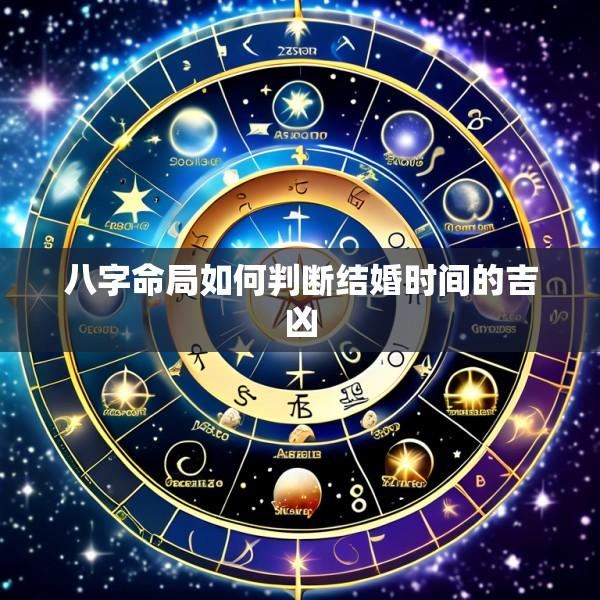 八字命局如何判断结婚时间的吉凶