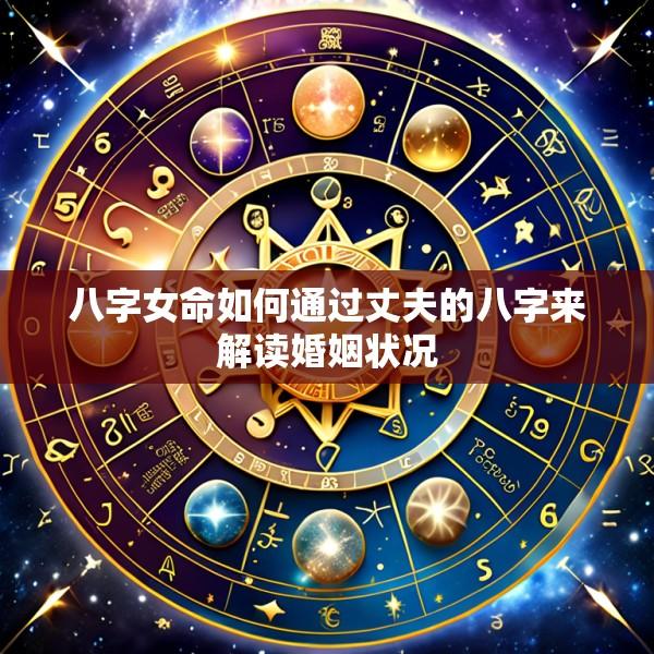八字女命如何通过丈夫的八字来解读婚姻状况