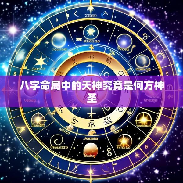八字命局中的天神究竟是何方神圣