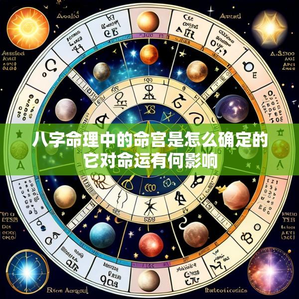 八字命理中的命宫是怎么确定的它对命运有何影响