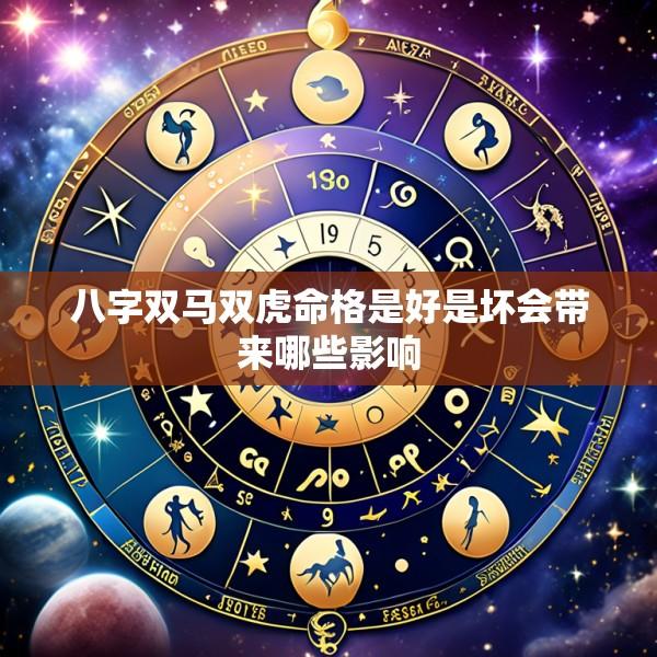 八字双马双虎命格是好是坏会带来哪些影响