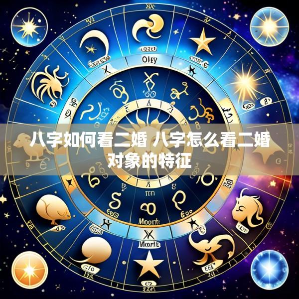 八字如何看二婚 八字怎么看二婚对象的特征