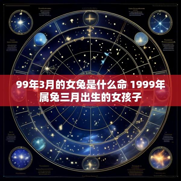 99年3月的女兔是什么命 1999年属兔三月出生的女孩子