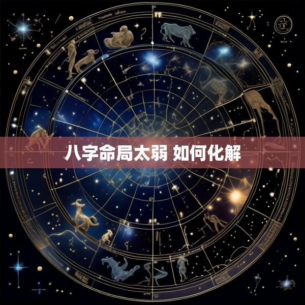八字命局太弱 如何化解