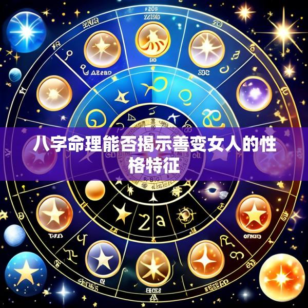 八字命理能否揭示善变女人的性格特征