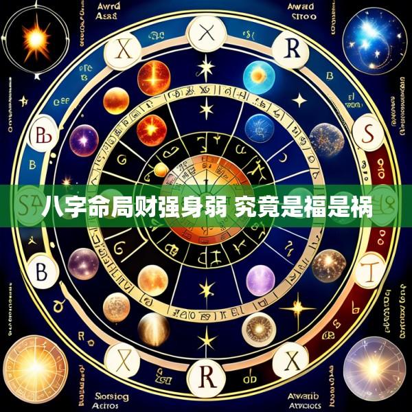 八字命局财强身弱 究竟是福是祸