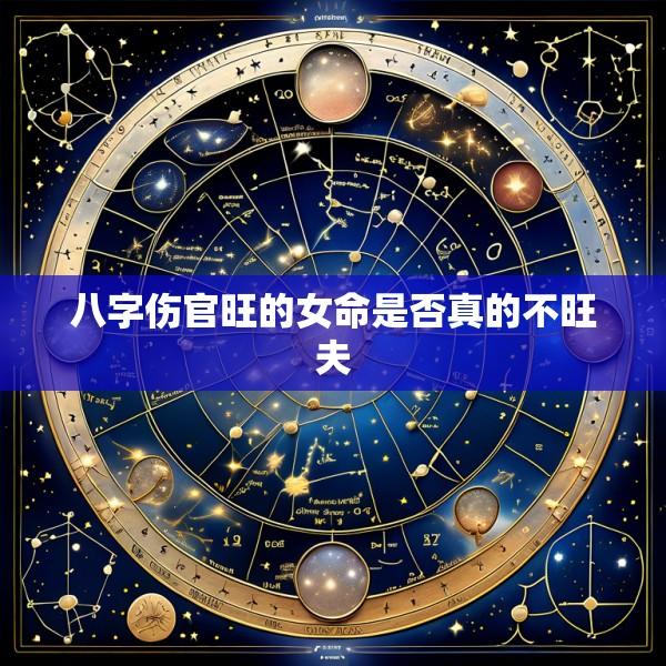 八字伤官旺的女命是否真的不旺夫