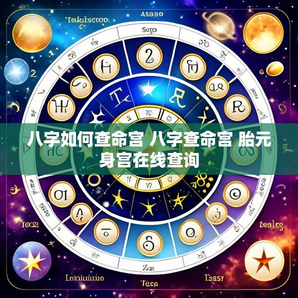八字如何查命宫 八字查命宫 胎元身宫在线查询