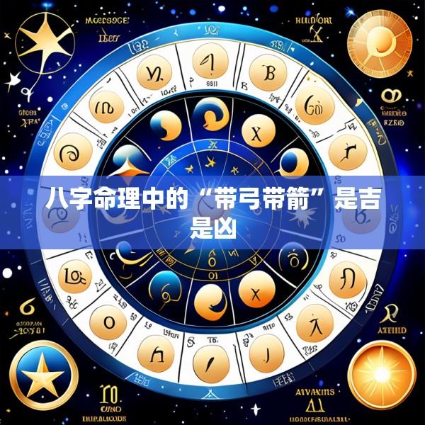 八字命理中的“带弓带箭”是吉是凶