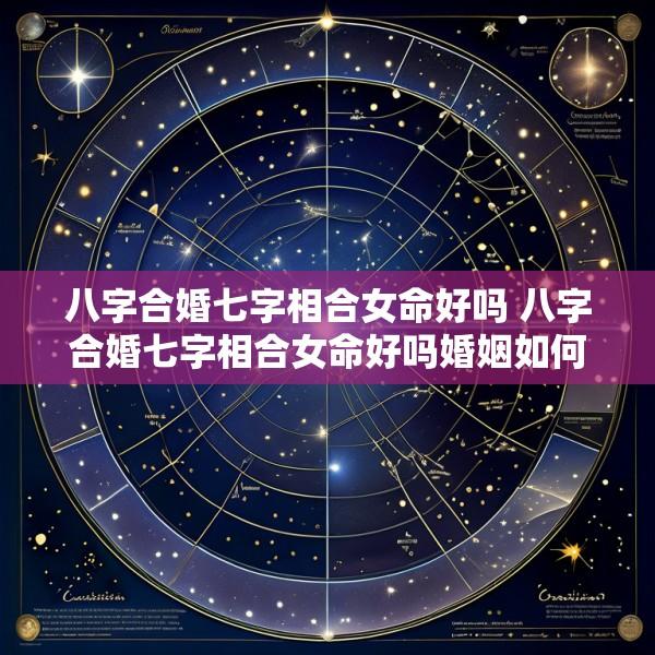 八字合婚七字相合女命好吗 八字合婚七字相合女命好吗婚姻如何
