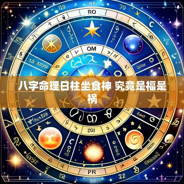 八字命理日柱坐食神 究竟是福是祸