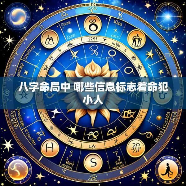 八字命局中 哪些信息标志着命犯小人